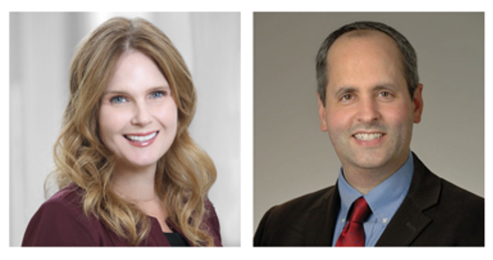 Photos of Dr. Lyric Jorgenson and Dr. Jon Lorsch.